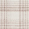 Hauteloom Inara Light Brown Plaid Area Rug - 4 of 4
