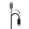 Just Wireless 6' TPU Type-C to USB-A Cable 2pk - Black - image 4 of 4
