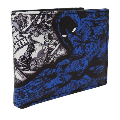 Mens Black Panther Classic Bi-Fold Wallet