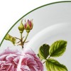 Portmeirion Home Roses 16 Piece Set - Delicate Pink Rose & Butterfly Pattern, Dishwasher Safe Porcelain Dinnerware - 10.5" Plates - 4 of 4