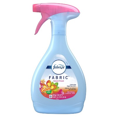  Febreze Odor-Eliminating Fabric Refresher with Gain - Island Fresh - 27 fl oz 