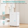 Kesnos Energy Star 50-100 Pint Dehumidifier for Large Spaces with Smart Humidity Control and Versatile Drainage - 3 of 4