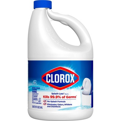 Clorox Splash-less Liquid Bleach - Regular - 117oz : Target