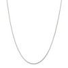 Black Bow Jewelry 0.8mm, Sterling Silver Curb Chain Necklace - 3 of 4