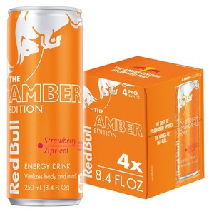 Red Bull Amber Edition Energy Drink - 4pk/8.4 fl oz Cans - 1 of 4