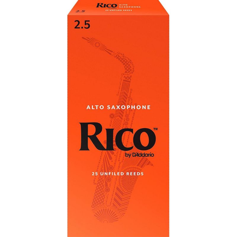 Rico Alto Saxophone Reeds, Box of 25, 2 of 4