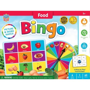 MasterPieces Kids Game - Food Bingo Game for Kids. - 1 of 4