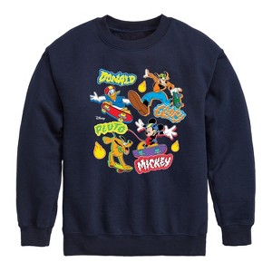 Boys' - Disney - Standard Sports Graphic Long Sleeve Fleece Sweatshirt - 1 of 4
