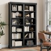 74.5" Tall Bookshelf with Double Storage, Extra Large Bookshelf, 6-Tier Double Wide Bookshelves w/ 12 Cubbies for Livingroom Office Library - 3 of 4
