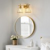 KAISITE 2-Light Metallic Industrial Bathroom Vanity Fixture - 3 of 4