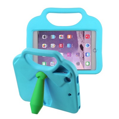MyBat Tie Kids Drop-resistant Protector Cover for Apple iPad mini (A1432,A1454,A1455)/iPad mini (2019) / iPad mini 4 (A1538,A1550) - Blue