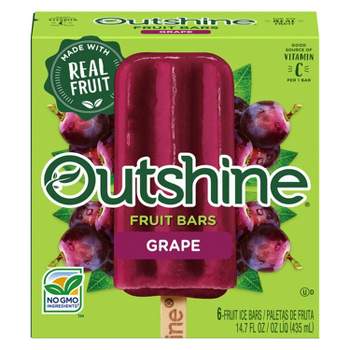Outshine Grape Frozen Bars - 6ct