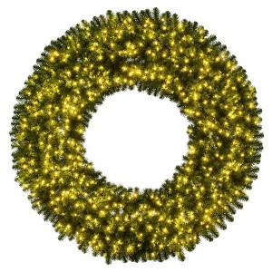 Vickerman Deluxe Sequoia Pine Wreath - 1 of 4