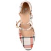 Journee Collection Womens Isadorah Mary Jane Mid Block Heel Square Toe Pumps - 4 of 4