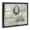Stupell Industries Rustic Meadow Floral Wagon Floating Frame Canvas Art, Black, 31" x 25" - 2 of 4