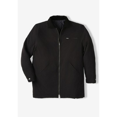 KingSize Men's Big & Tall Contrasting Collar Jacket
