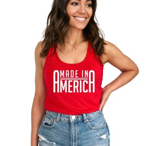 Simply Sage Market Made In America Rounded Racerback Tank - 1 of 3