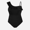 Women's Asymmetrical Flounce Maternity One-Piece Swimsuit - Cupshe - 2 of 4