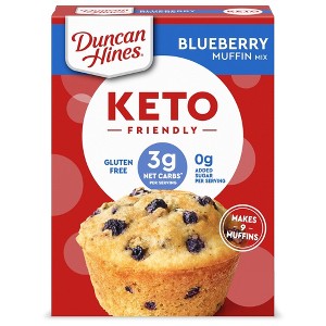 Duncan Hines Keto Friendly Blueberry Muffin Mix, 8.5 oz, Pack of 4 - 1 of 1