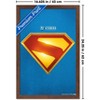 Trends International DC Comics Superman (2025) - Logo Framed Wall Poster Prints - 3 of 4