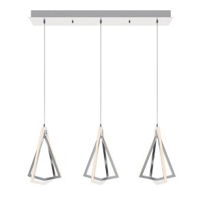 AFX Gianna 3 - Light Pendant in  Satin Nickel - 1 of 4