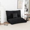 PAGED Floor Bean Bag Chair, lazy lounger with Removable Cover, Beanbag Chair for Living Room - 3 of 4