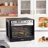Tribest Sedona Combo Food Dehydrator with Stainless Steel Trays – Black - 2 of 4