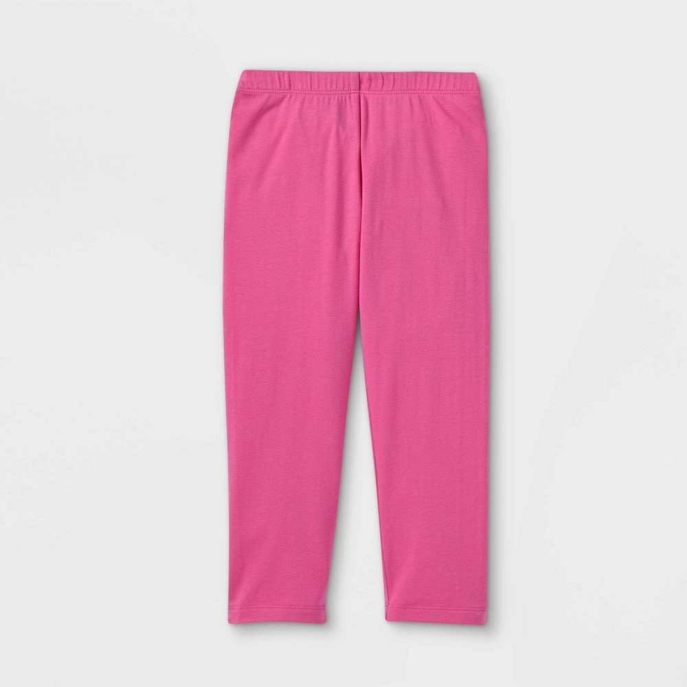 Case of 6 Girls' Capri Leggings - Cat & Jack Pink XXL