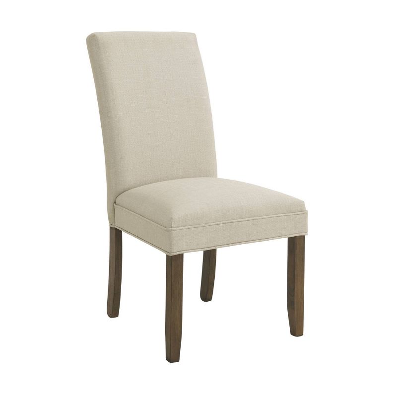 Set of 2 Gwyn Parsons Upholstered Armless Chairs - Alaterre Furniture, 3 of 15