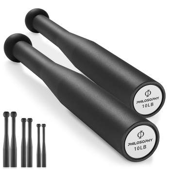  Logest Steel Mace Exercise Club - Heavy Duty Steel Indian Clubs  Perfect for Strength Training and Rehabilitation Improves Grip and Full  Body Workouts Available in 5 10 15 Pounds Heavy