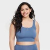 Women's Modal Blend Cropped Tank Top - Auden™ - 4 of 4
