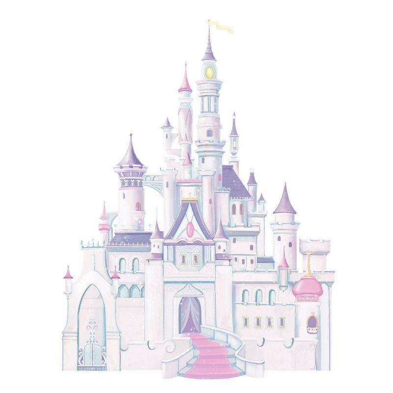 Disney Princess Princess Castle Peel and Stick Giant Kids&#39; Wall Decal, 1 of 6