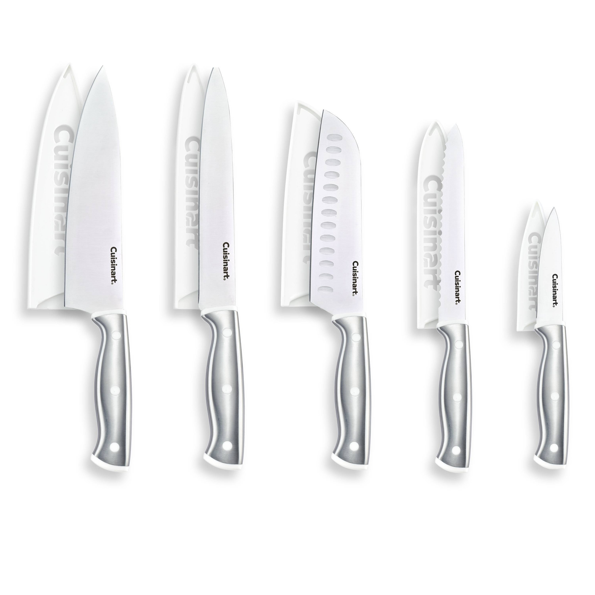 Cuisinart 10pc Colorcore Cutlery Set White