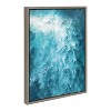 Sylvie La Jolla Framed Canvas by Rachel Dowd Gray - Kate & Laurel All Things Decor - 2 of 4