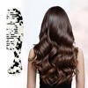 Unique Bargains Women's Heart Style Handheld Wide Tooth Comb for Curly Thick Straight Hair 1 Pc - 4 of 4
