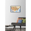 Trends International Map - USA Time Zones Unframed Wall Poster Prints - 2 of 4