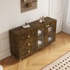 Bella Depot 55.12''W Modern Side Sideboard Cabinet - 4 of 4