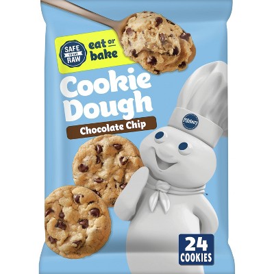 Pillsbury Chocolate Chip Cookie Dough - 16oz/24ct