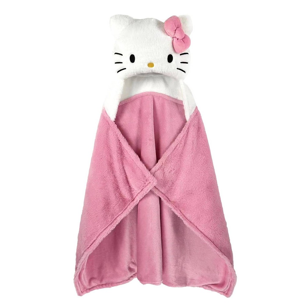 Hello Kitty Kids' Hooded Blanket