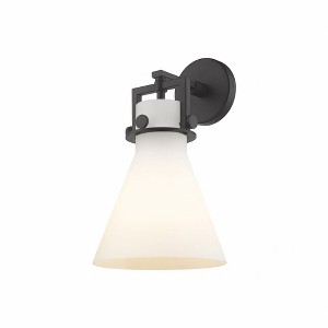 Newton Cone - 1 Light Wall Sconce In Industrial Style-14 Inches Tall and 8 Inches Wide - 1 of 1