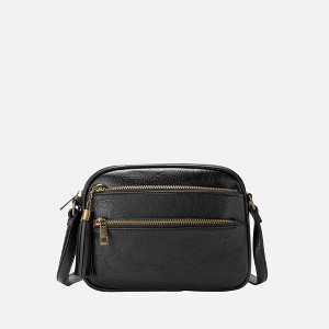 Crossbody Bag with Floral Embossed Detail, Belle | J'OMOR by Mia