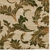 HomeStock Vintage Amore Sand & Green 8' X 10', Power Loomed, Transitional - 3 of 4
