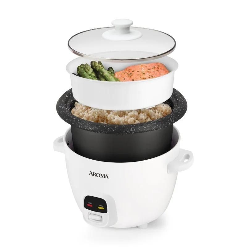 Aroma® 160oz (Cooked) Rice Cooker, Grain Cooker & Food Steamer Refurbished, 2 of 4