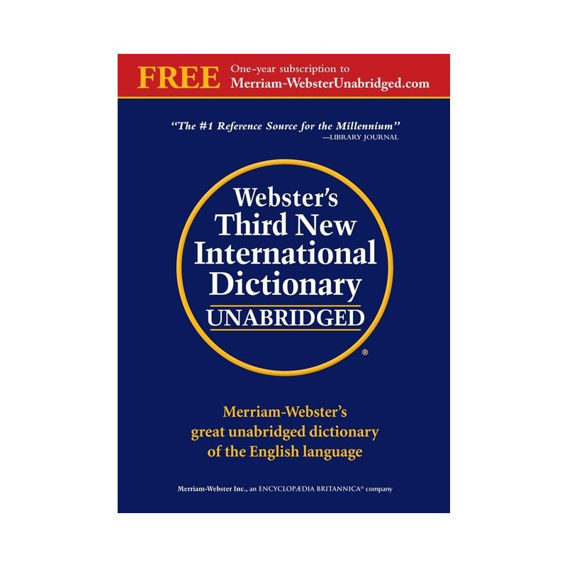 Webster's Third New International Dictionary - 3rd Edition by  Merriam-Webster & Philip Babcock Gove (Mixed Media Product), 1 of 2