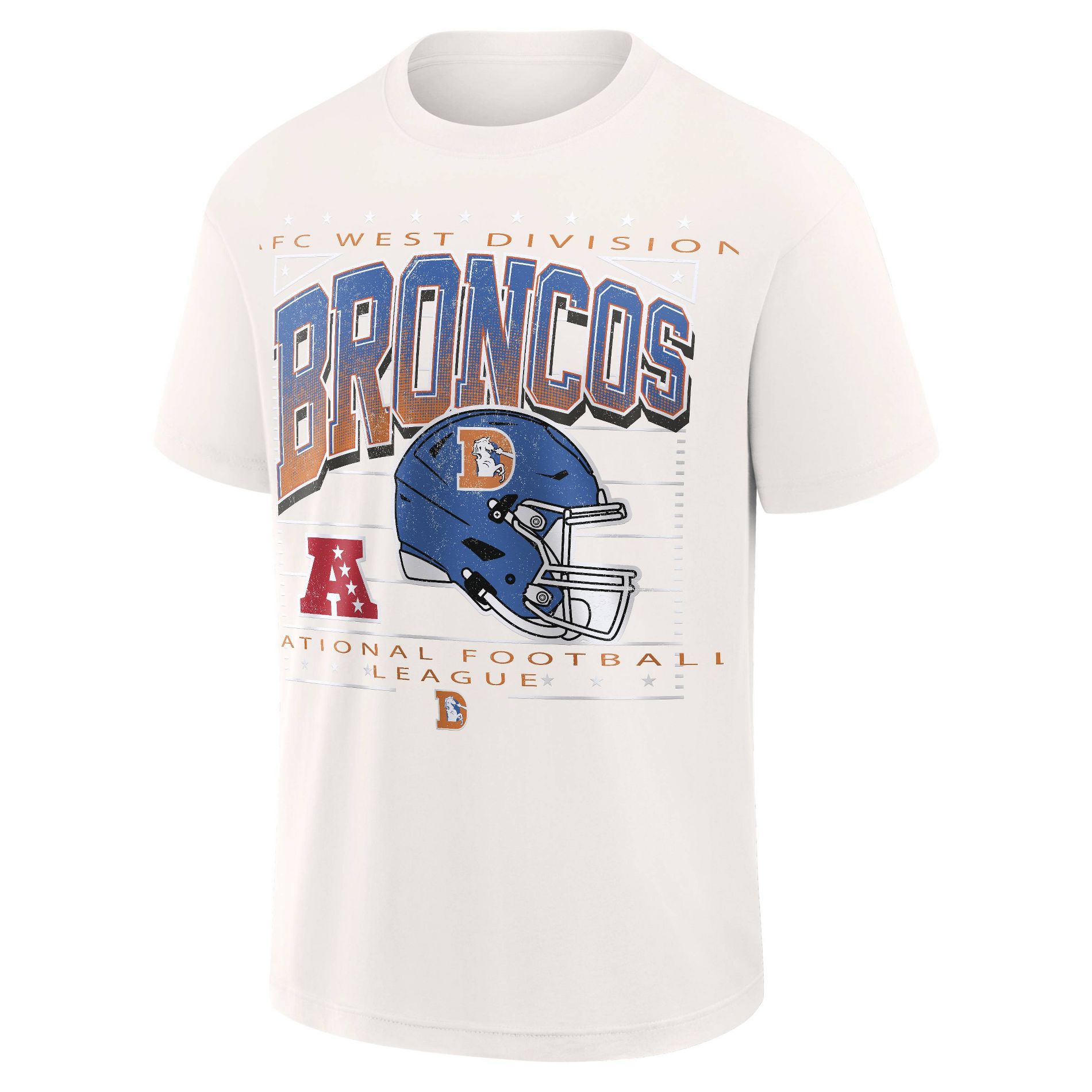 NFL Denver Broncos Men's Short Sleeve Fashion T-Shirt - L