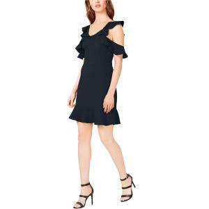 Rachel Zoe Womens Delia Ruffled Cold Shoulder Dress - 1 of 1