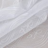 RT Designers Collection Pearl 2 Pieces 1.5" Rod Pocket Damask Embroidery Metallic Doily 36" x 84" - image 4 of 4