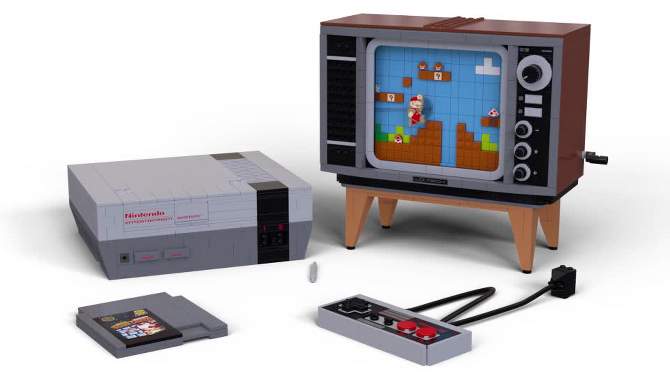 LEGO Super Mario Nintendo Entertainment System Set 71374, 2 of 9, play video