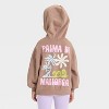 Grayson Mini Toddler Girls' French Terry Sweatshirt - Brown - 3 of 4