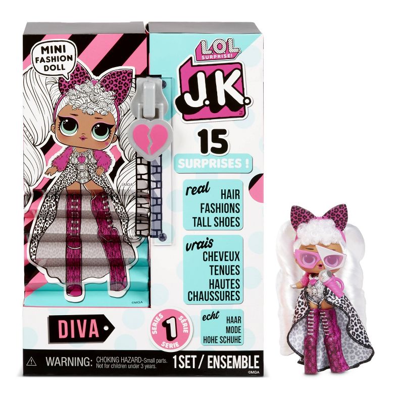 L.O.L. Surprise!  JK Diva Mini Fashion Doll, 1 of 11